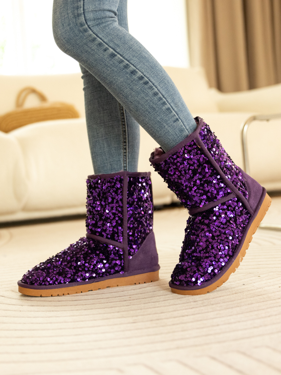 Uggs sequin boots top sale