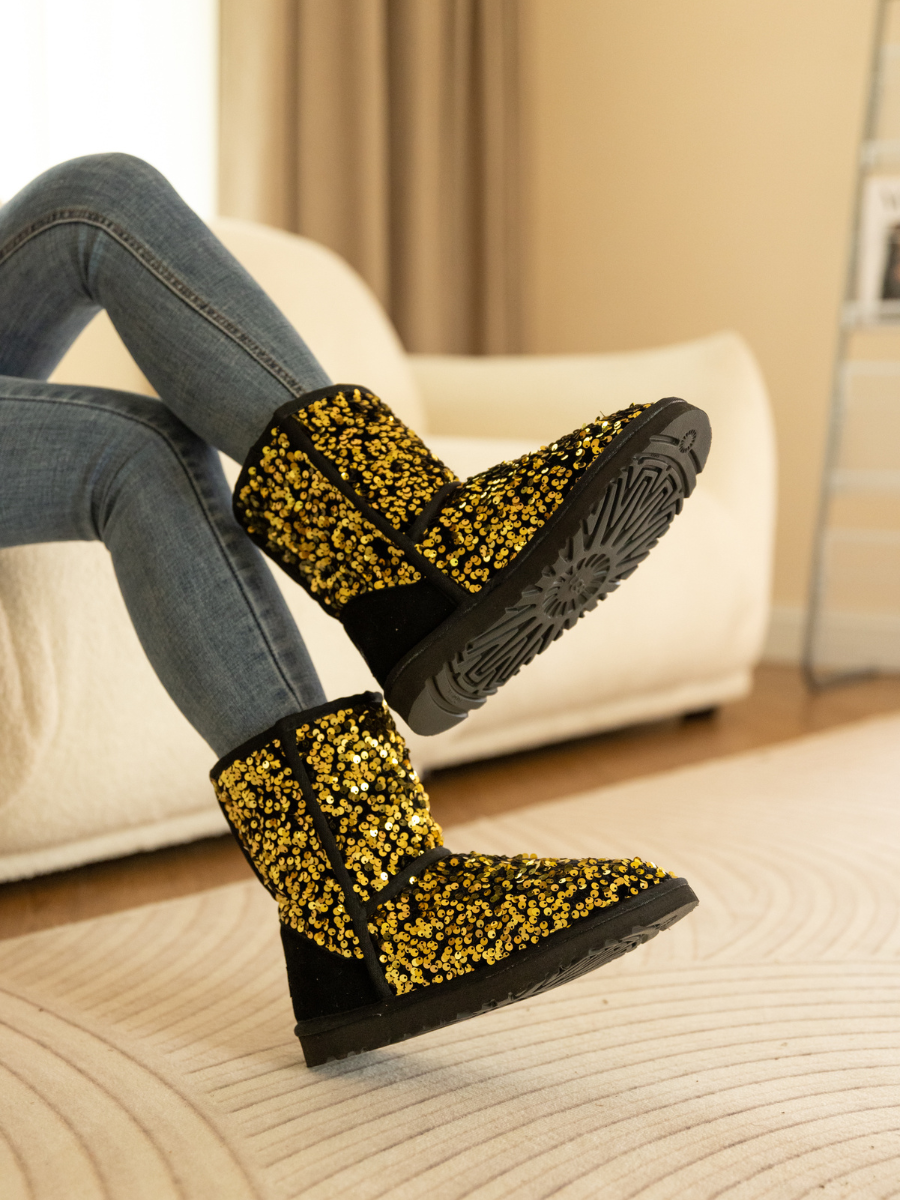 Gold ugg top