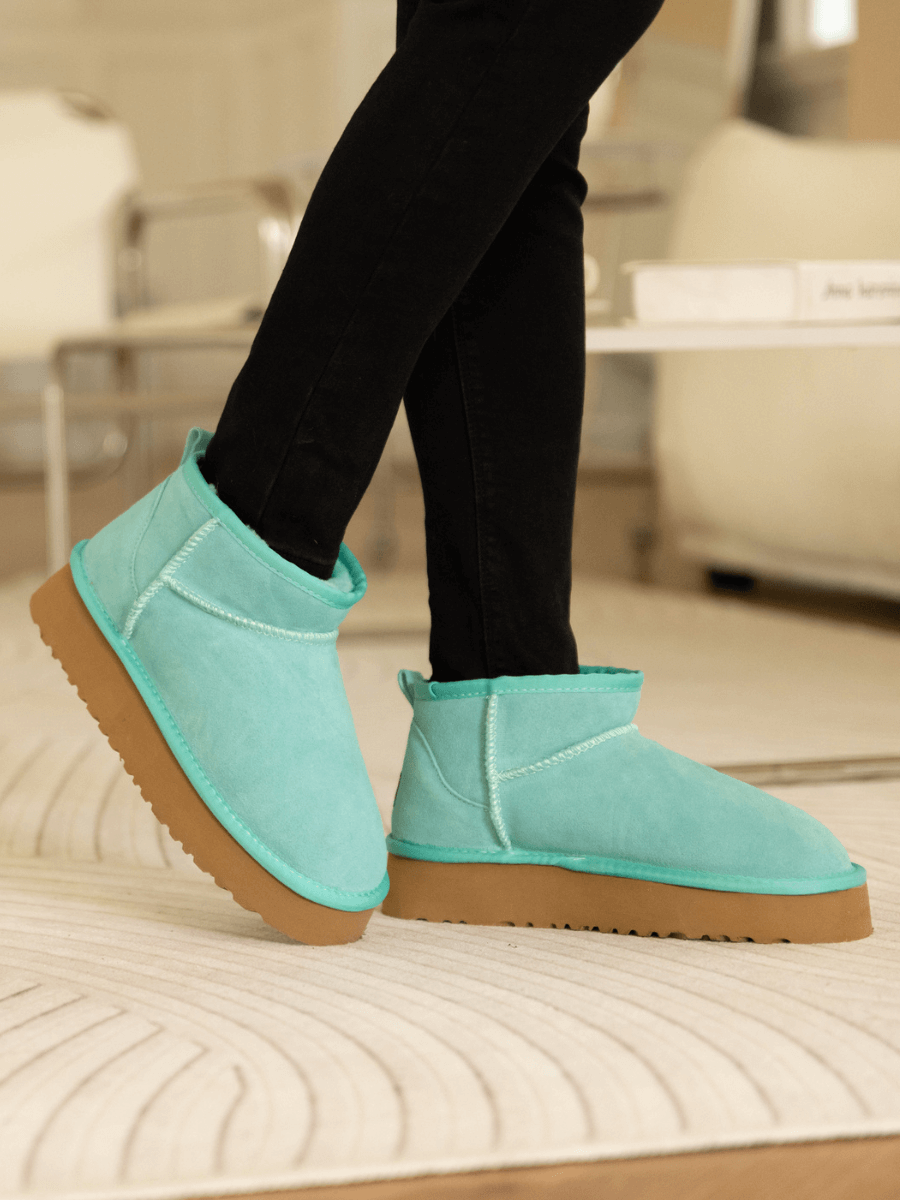 Mint green ugg boots best sale