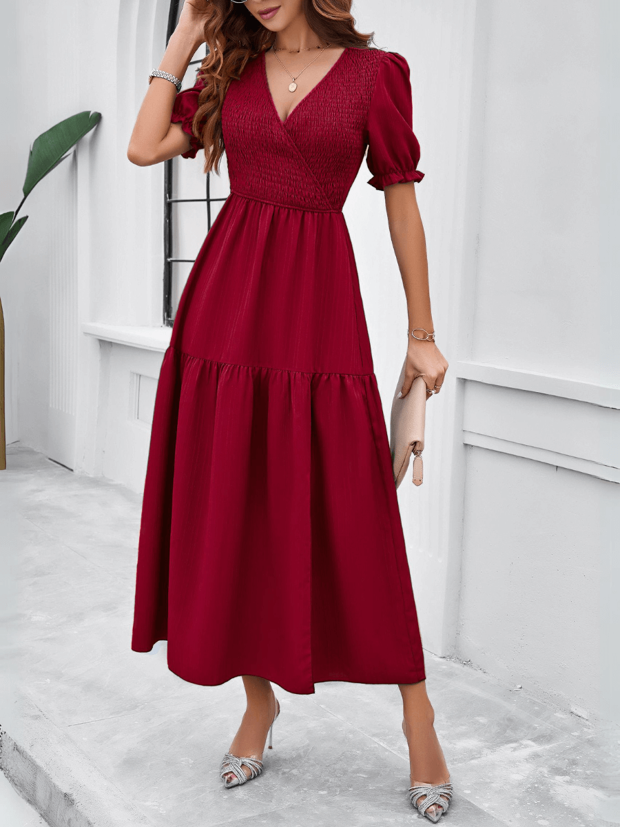 Pants Womens Formal Dresses Near Me Meadow Smock Midi Dress Burgundy SMAIBULUN Pants Womens Formal Dresses Near Me Meadow Smock Midi Dress Burgundy SMAIBULUN