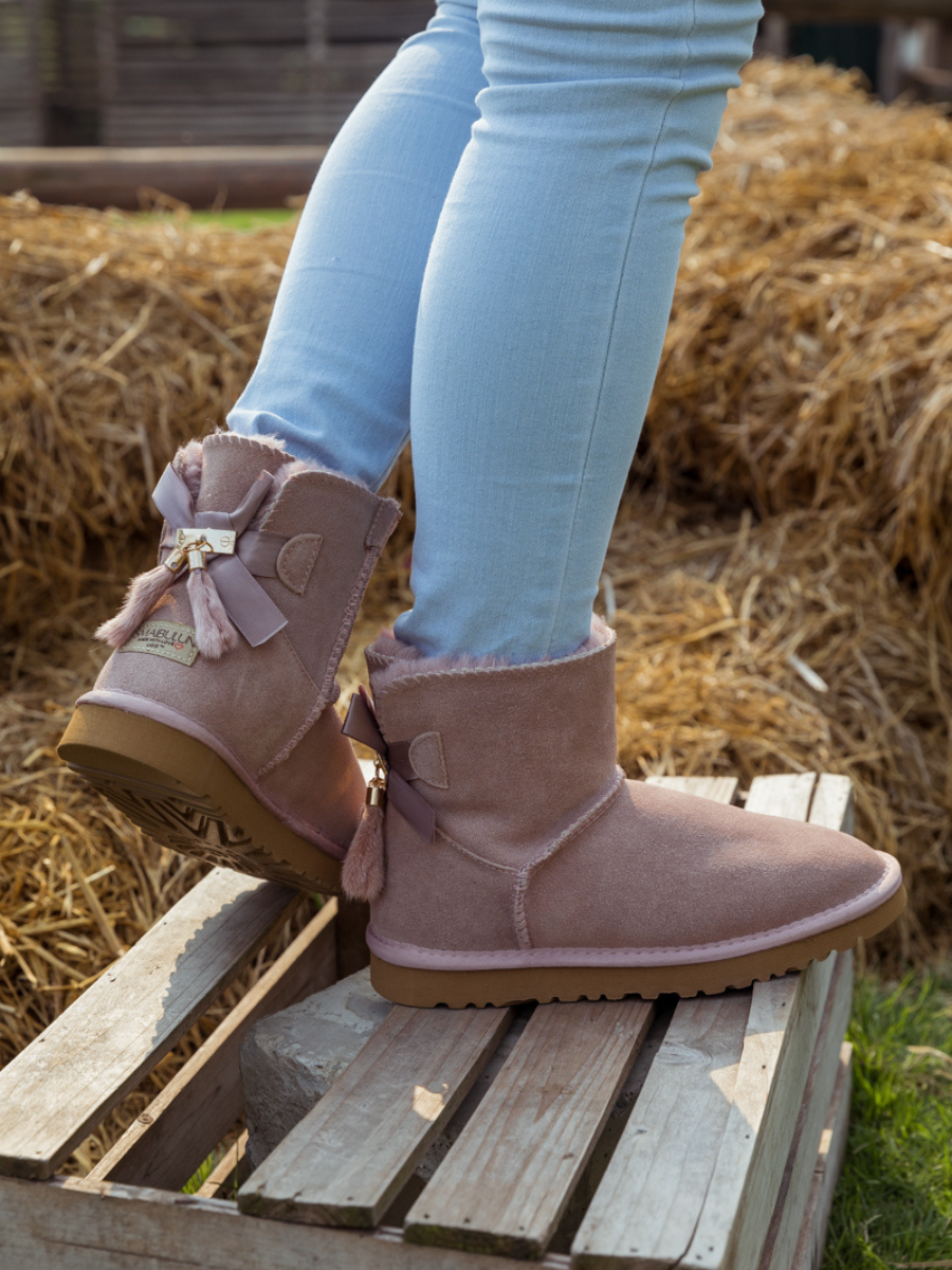 Ugg boots online bow in back