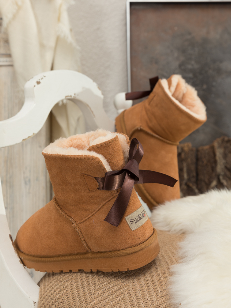 Mini bailey bow uggs chestnut online