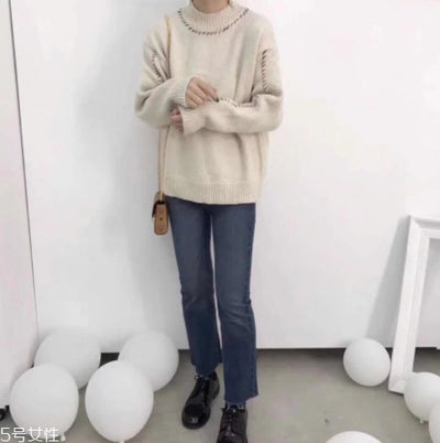 Autumn and winter sweaters, sweaters + jeans