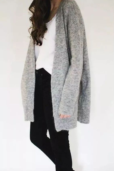 How can a cardigan sweater coat look good?