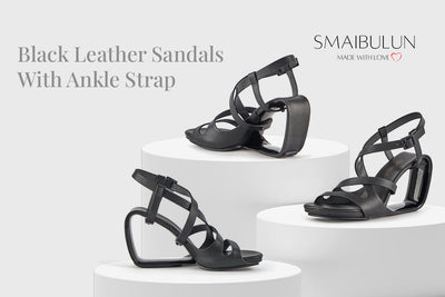 Style: Peep Toe, Mary Jane, Pretty Thong, Leather Wedge, and Black Leather Ankle Strap Sandals for Easy Elegance