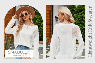 SMAIBULUN Sweaters Revitalise Your Wardrobe with Style