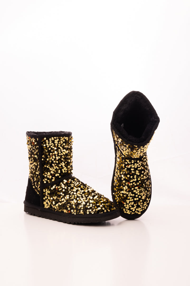 Gold sequin ugg boots best sale