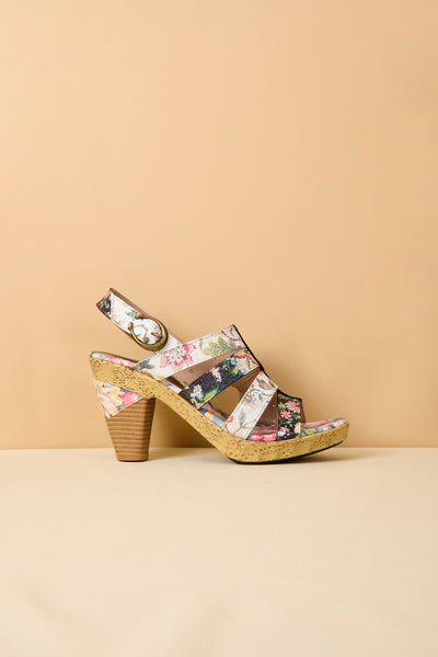 Soffia | Give Flowers Romance Leather Slingback