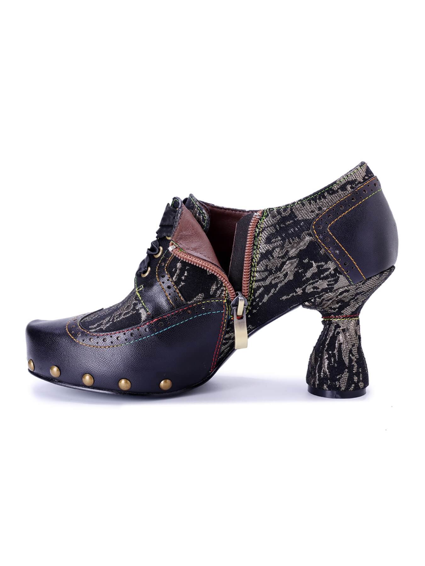 Soffia | Maja Embellished Leather Oxford