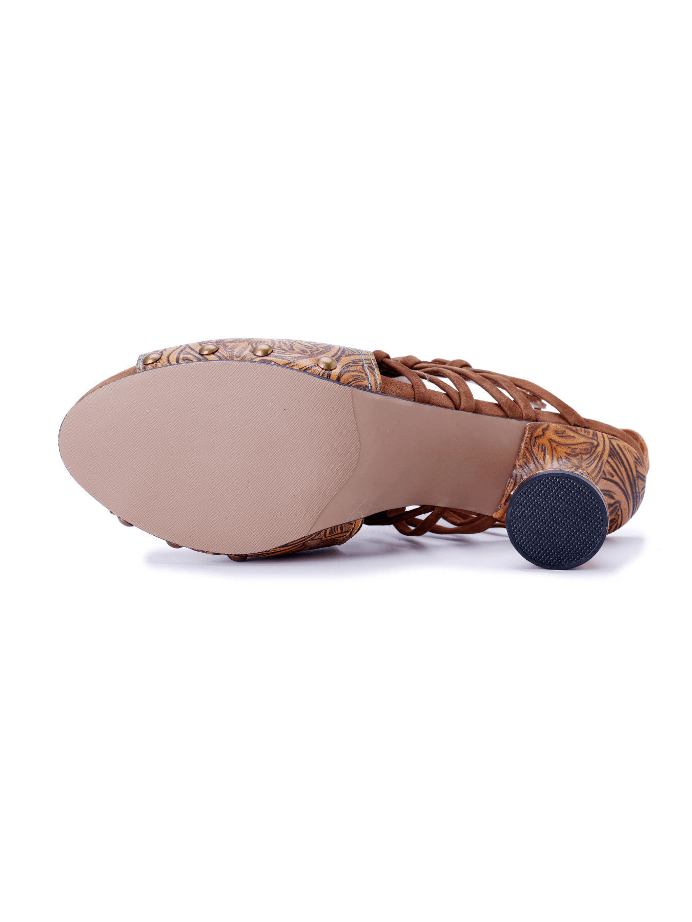 Soffia | Art Nouveau Leather Gladiator Sandals