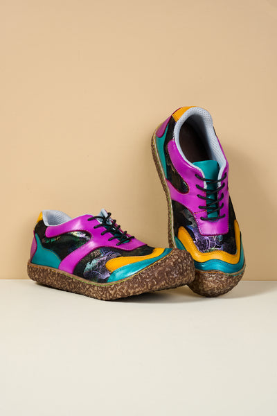 Soffia | Sashay My Way Leather Fashion Sneaker