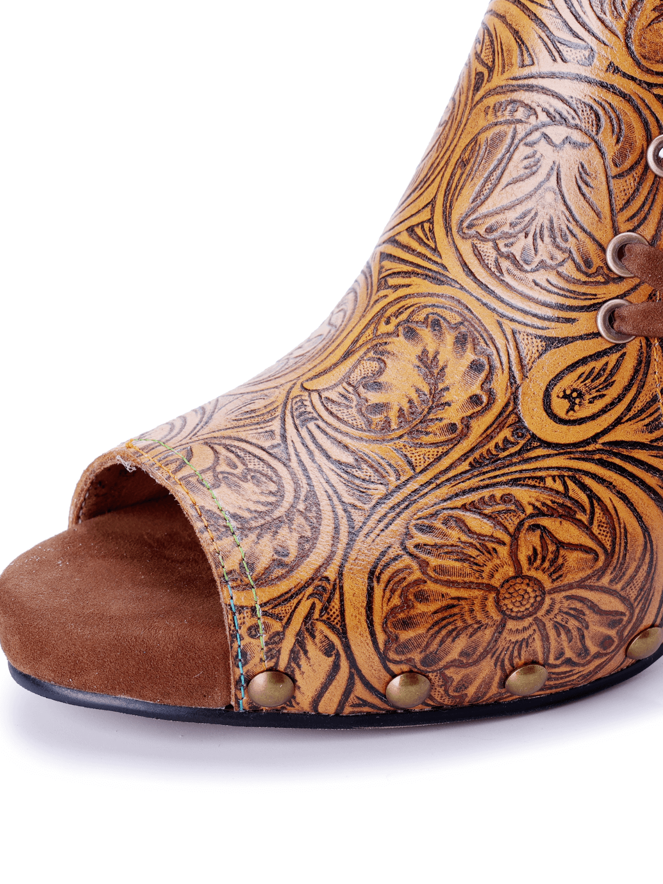 Soffia | Art Nouveau Leather Gladiator Sandals