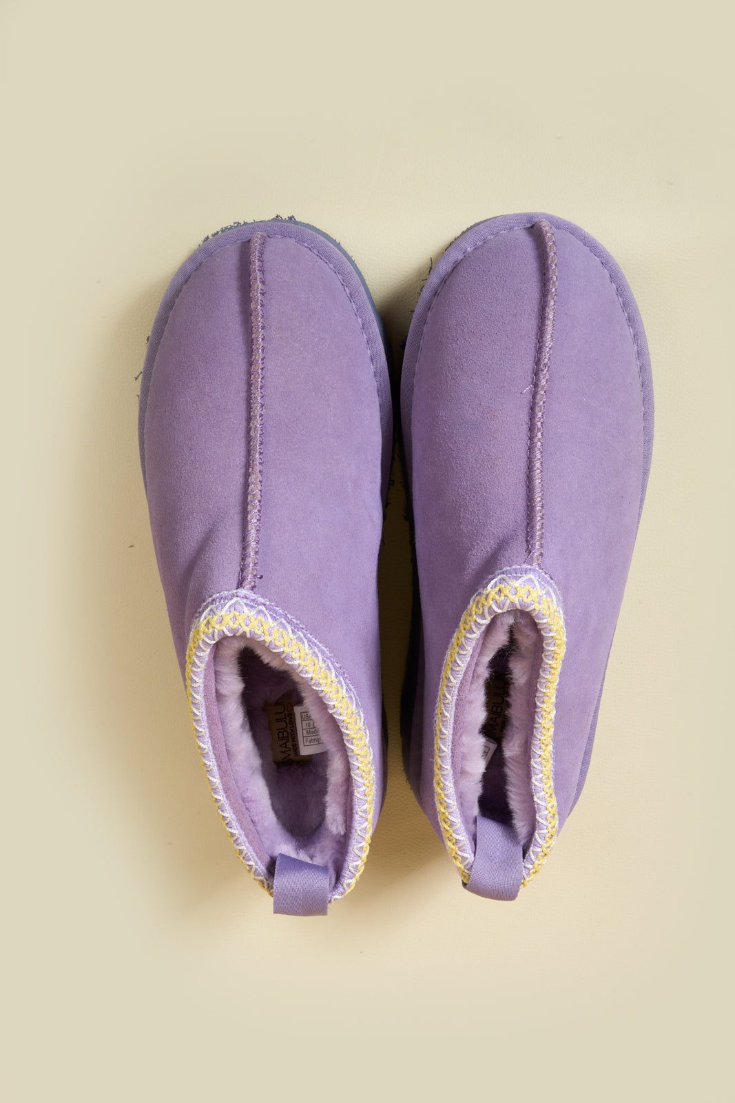 Smaibulun Ugg | Tassie X Tasman Platform Slipper Boot - Lavender