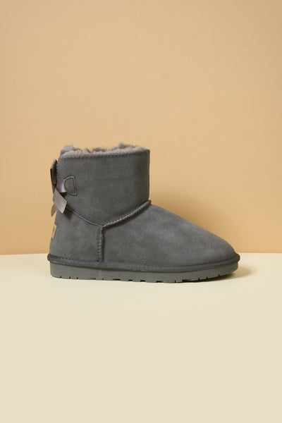 SMAIBULUN Ugg | Bailey Bow Ugg Mini Boots - Grey