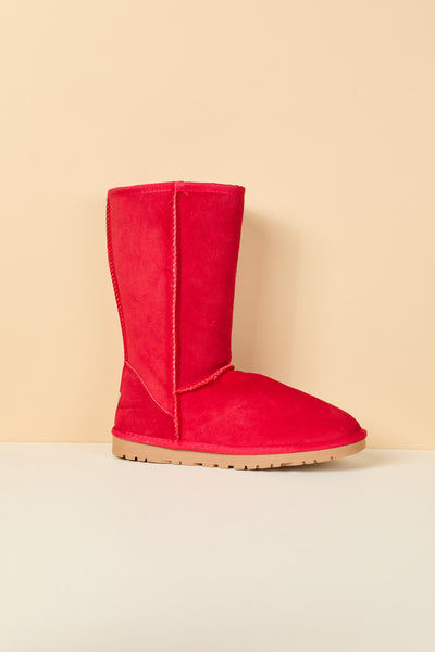 SMAIBULUN Ugg | Classic Suede Mid-Length boots - candy