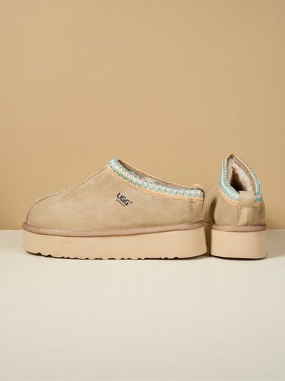 Smaibulun Ugg | Tazzy Mini Platform Low Ankle Slippers - neutral