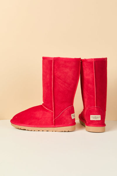 SMAIBULUN Ugg | Classic Suede Mid-Length boots - candy