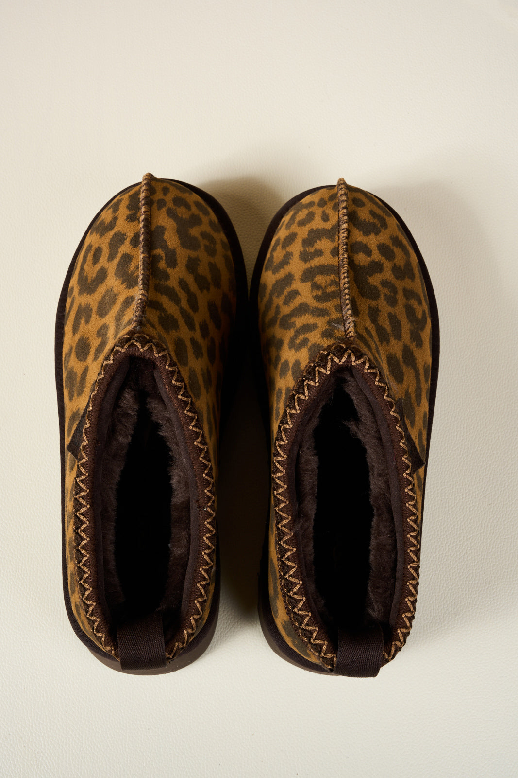 Smaibulun Ugg | Tassie X Tasman Platform Slipper Boot - cheetah