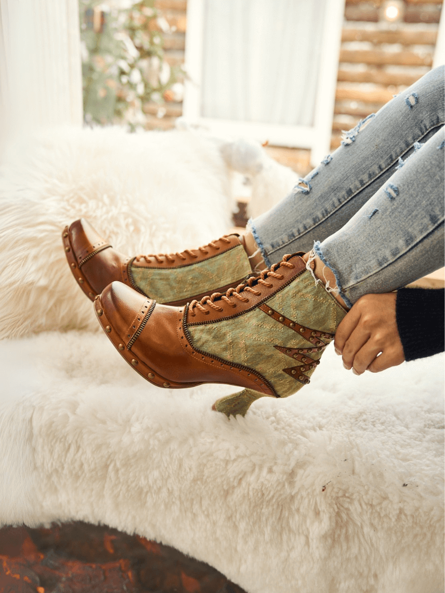 Soffia | Free Cove Leather Ankle Boots