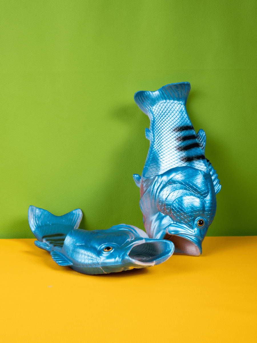 Maibulun | Walk Like Swimming Fishes Sandal - Blue – SMAIBULUN