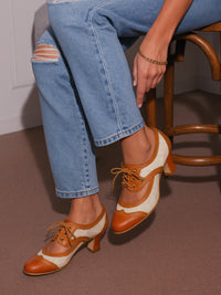 Soffia | My Fair Lady Leather Oxford - brown