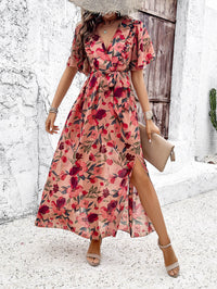 Mariela Floral Wrap Maxi Dress