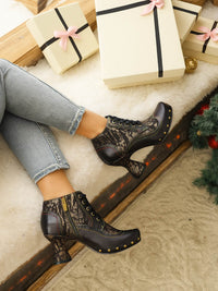 Soffia | Maja Embellished Leather Oxford