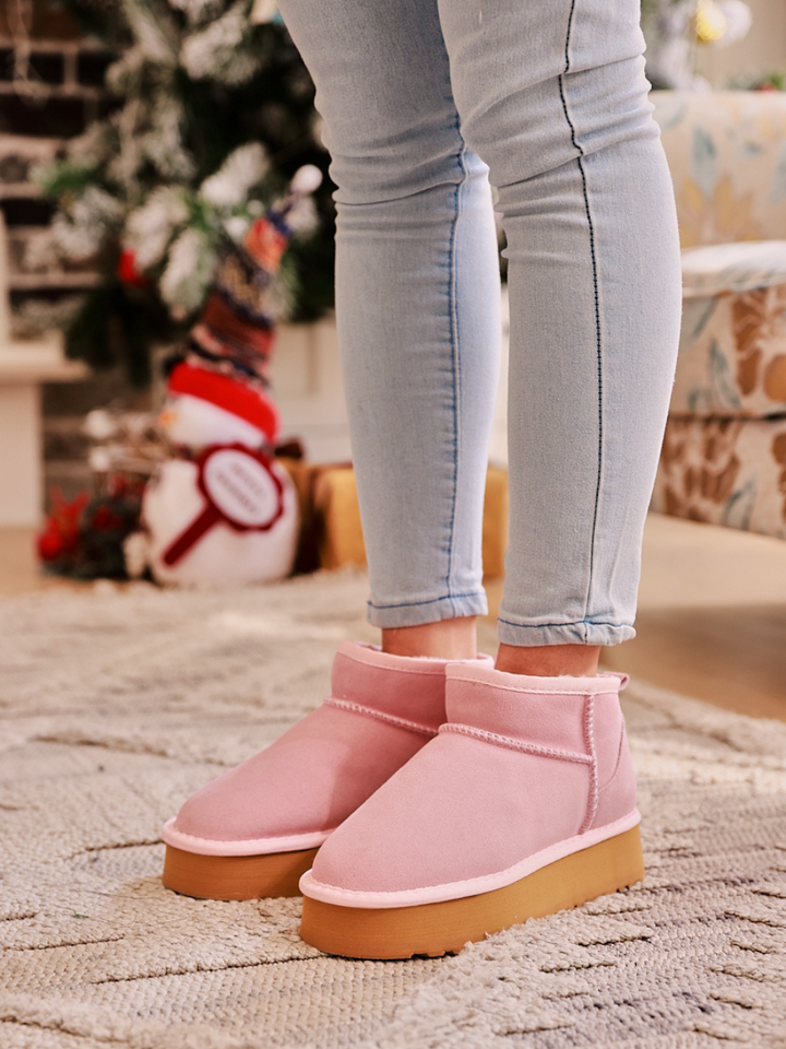 Pink platform uggs sale