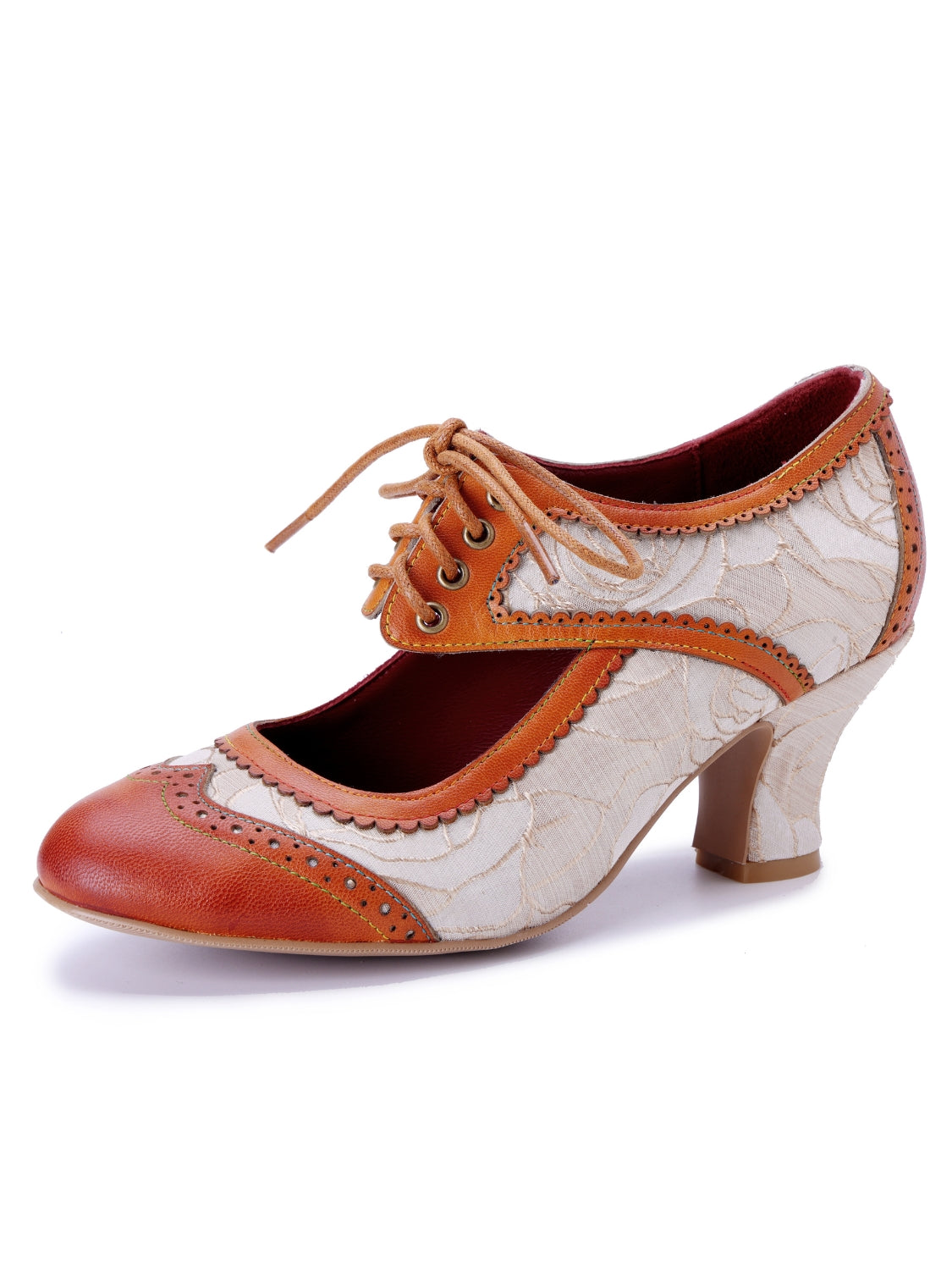 Soffia | My Fair Lady Leather Oxford - brown