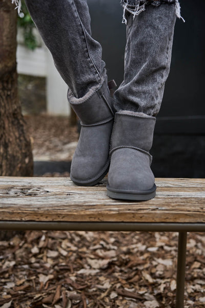 SMAIBULUN Ugg | Bailey Bow Ugg Mini Boots - Grey