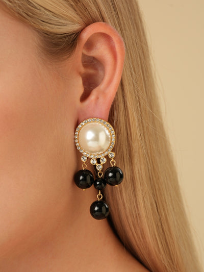 Royal Palace French Pearl Drop Earrings