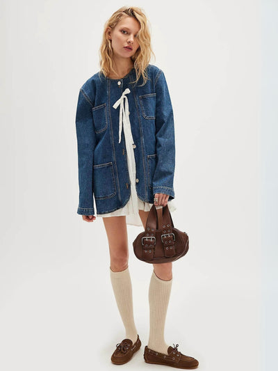 All Set Relaxed Denim Jacket