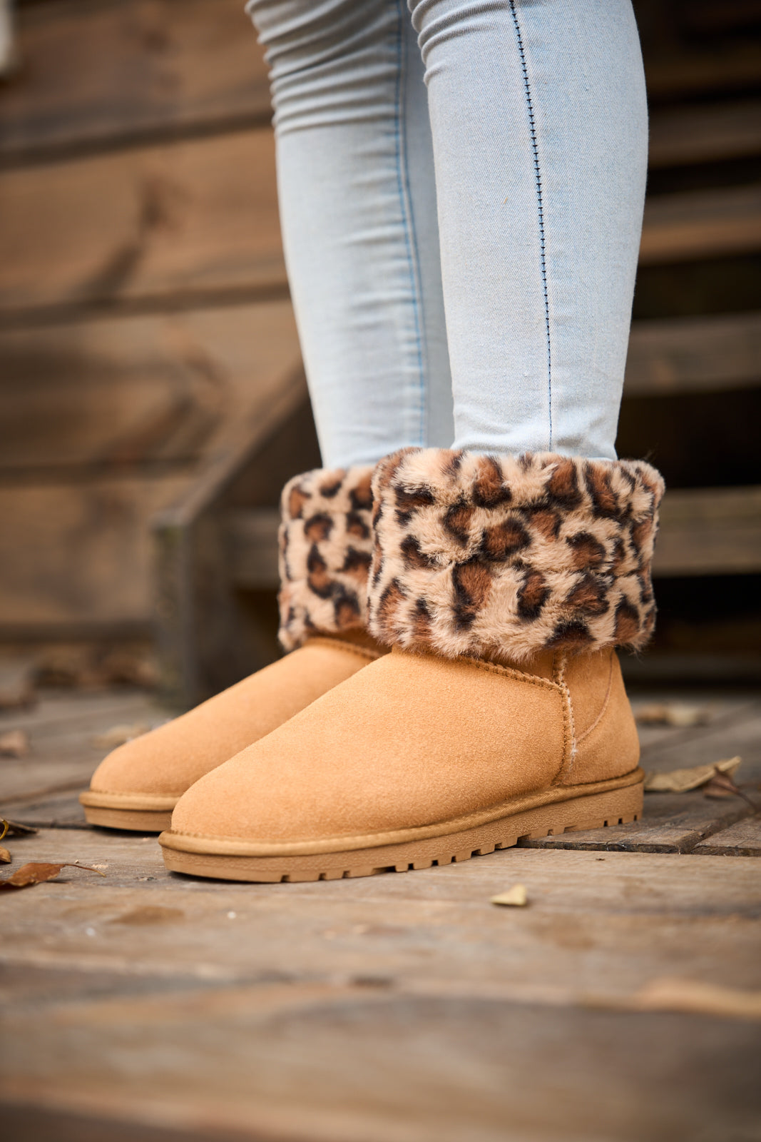 Leopard Print Ugg All Over Print UGG Classic Ultra Mini Ankle