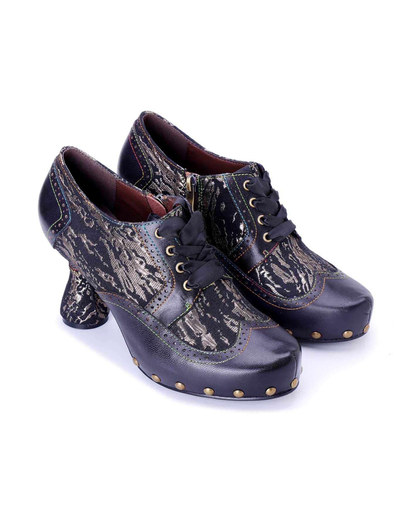 Soffia | Maja Embellished Leather Oxford