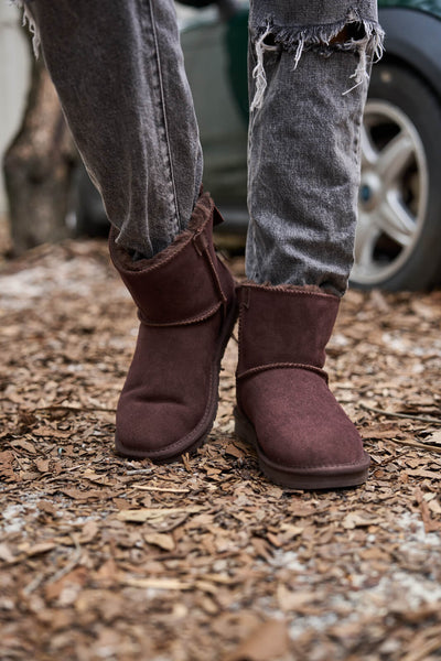 SMAIBULUN Ugg | Bailey Bow Ugg Mini Boots - Chocolate