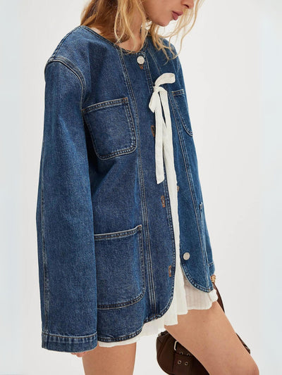 All Set Relaxed Denim Jacket