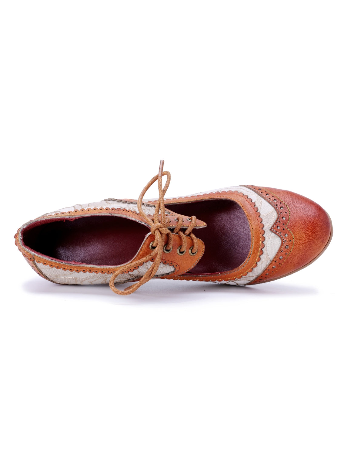 Soffia | My Fair Lady Leather Oxford - brown