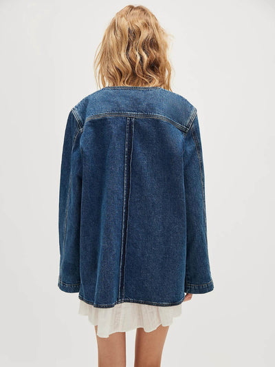 All Set Relaxed Denim Jacket