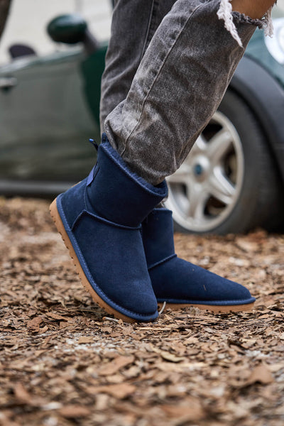 SMAIBULUN Ugg | Bailey Bow Ugg Mini Boots - Navy