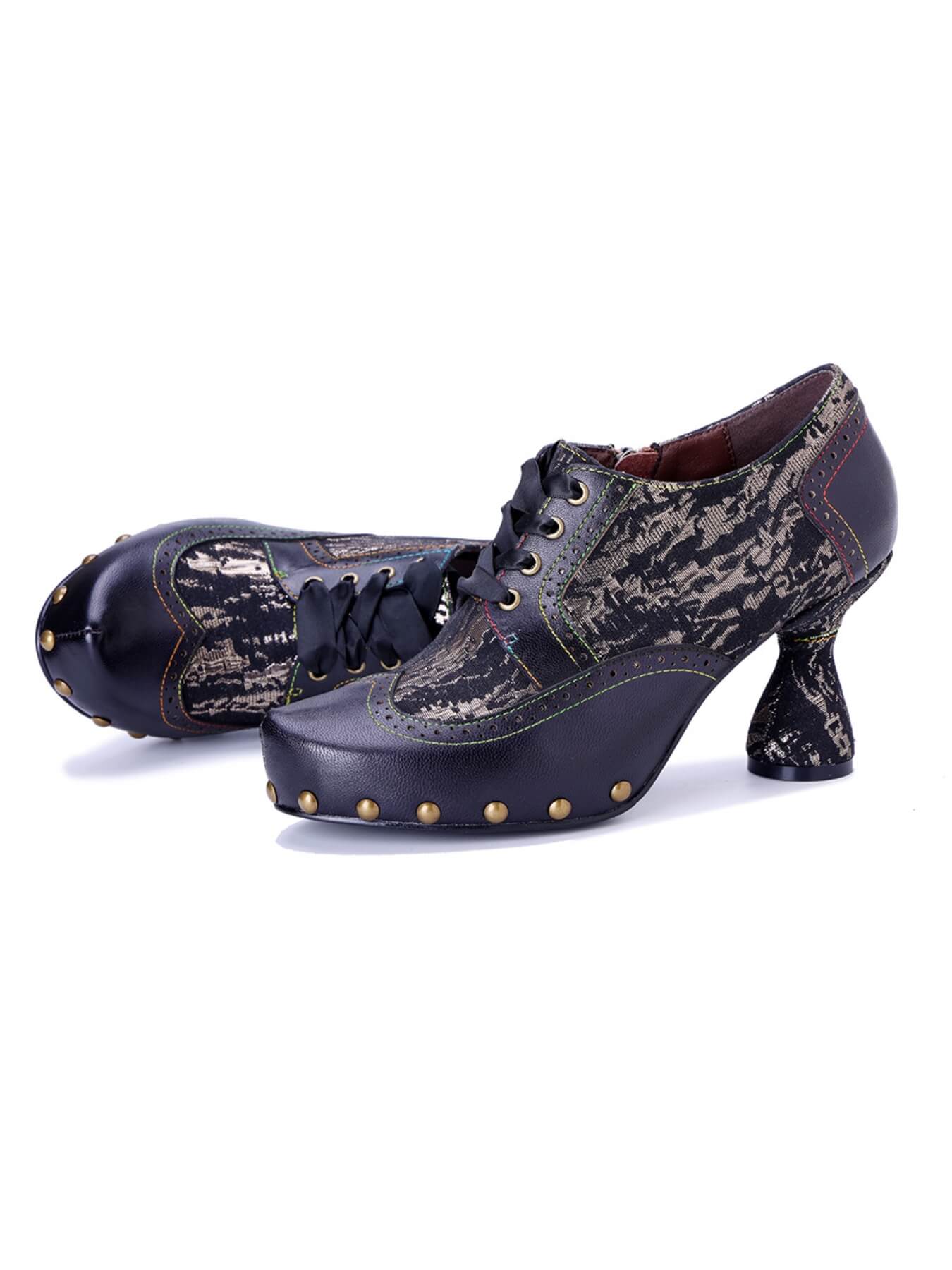 Soffia | Maja Embellished Leather Oxford