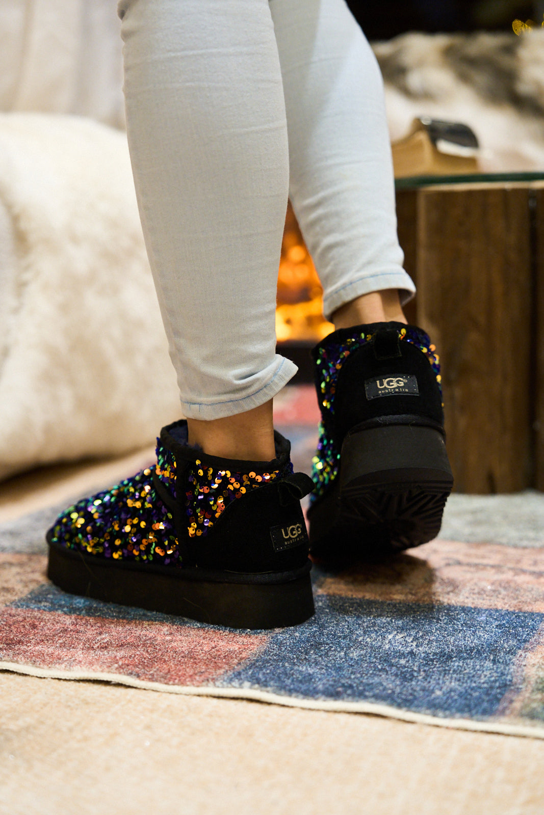 UGG Stellar Sequin retailer Boots