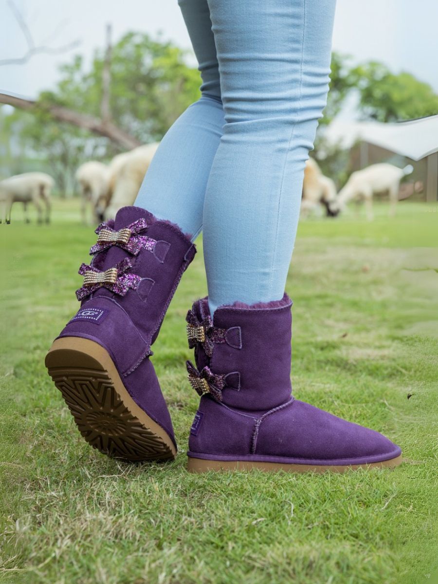 Purple boy uggs online