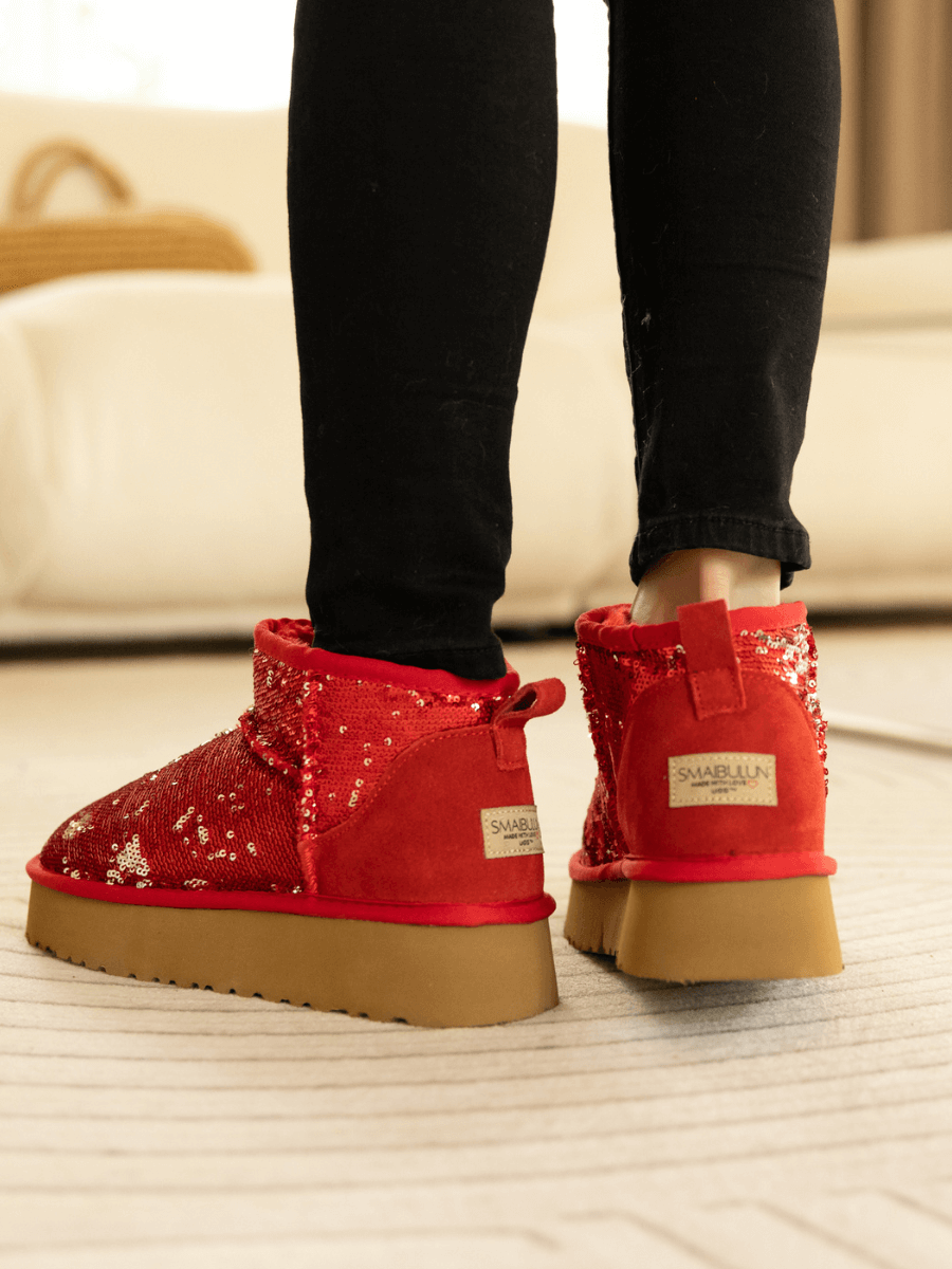 NEW Red Glitter popular Ugg