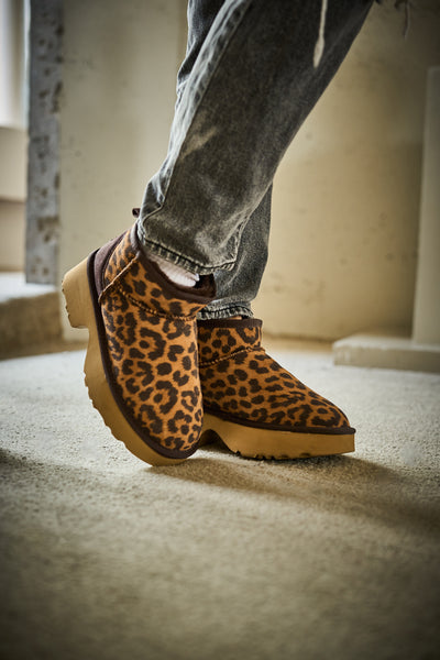 SMAIBULUN Ugg | Ultimate Platform Ankle Boots - cheetah