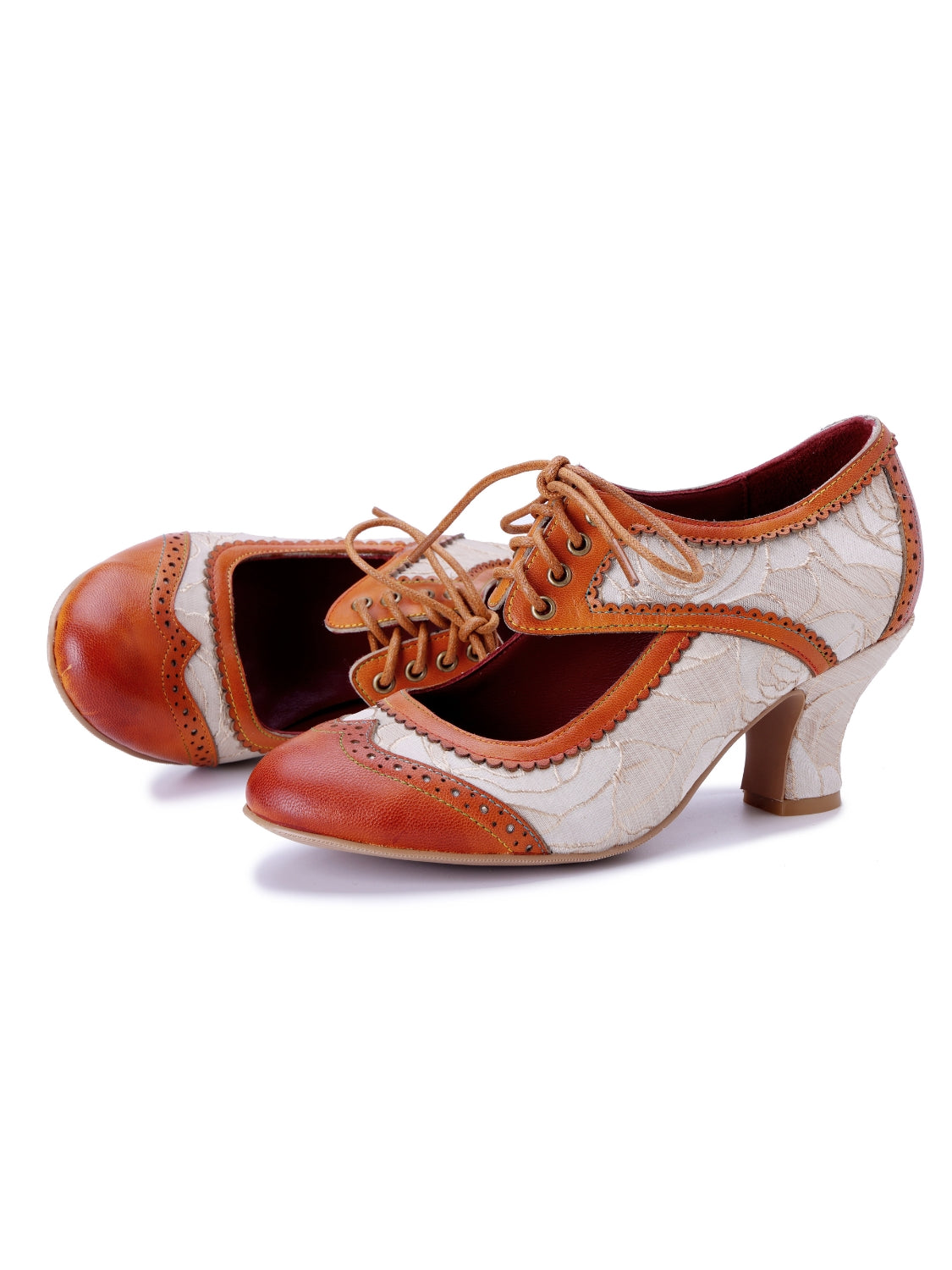 Soffia | My Fair Lady Leather Oxford - brown