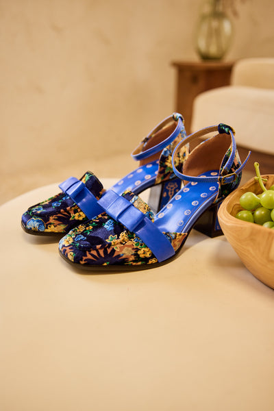 Soffia | Romantic Zephyra Floral Pump Heels