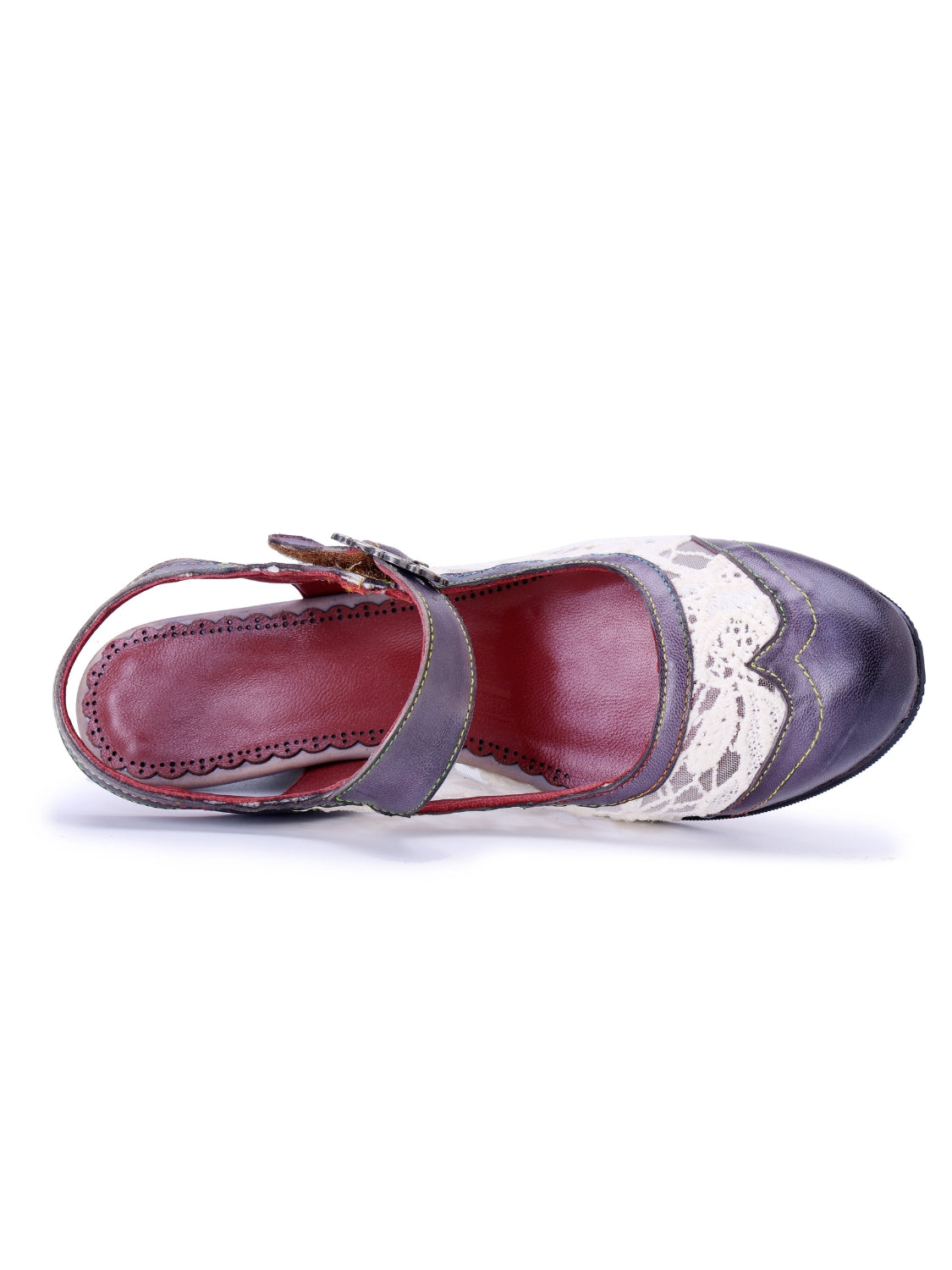 Soffia | Dylin Leather Oxford - navy