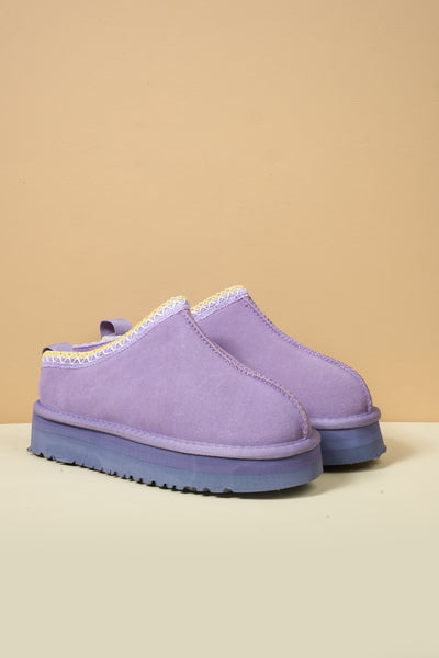 Smaibulun Ugg | Tassie X Tasman Platform Slipper Boot - Lavender