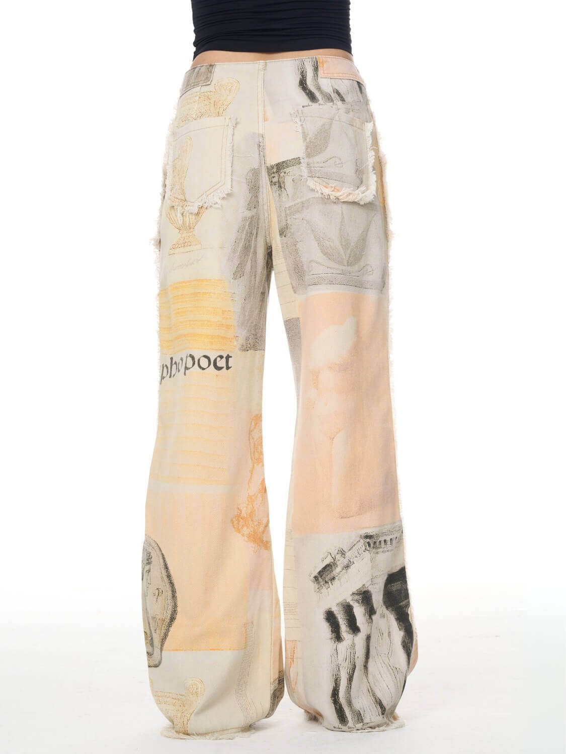 The Apollo Journal Wide Leg Flare Jeans