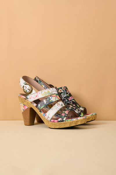 Soffia | Give Flowers Romance Leather Slingback